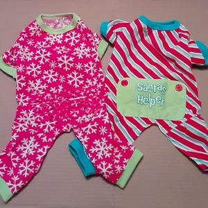 2 small pet onesies